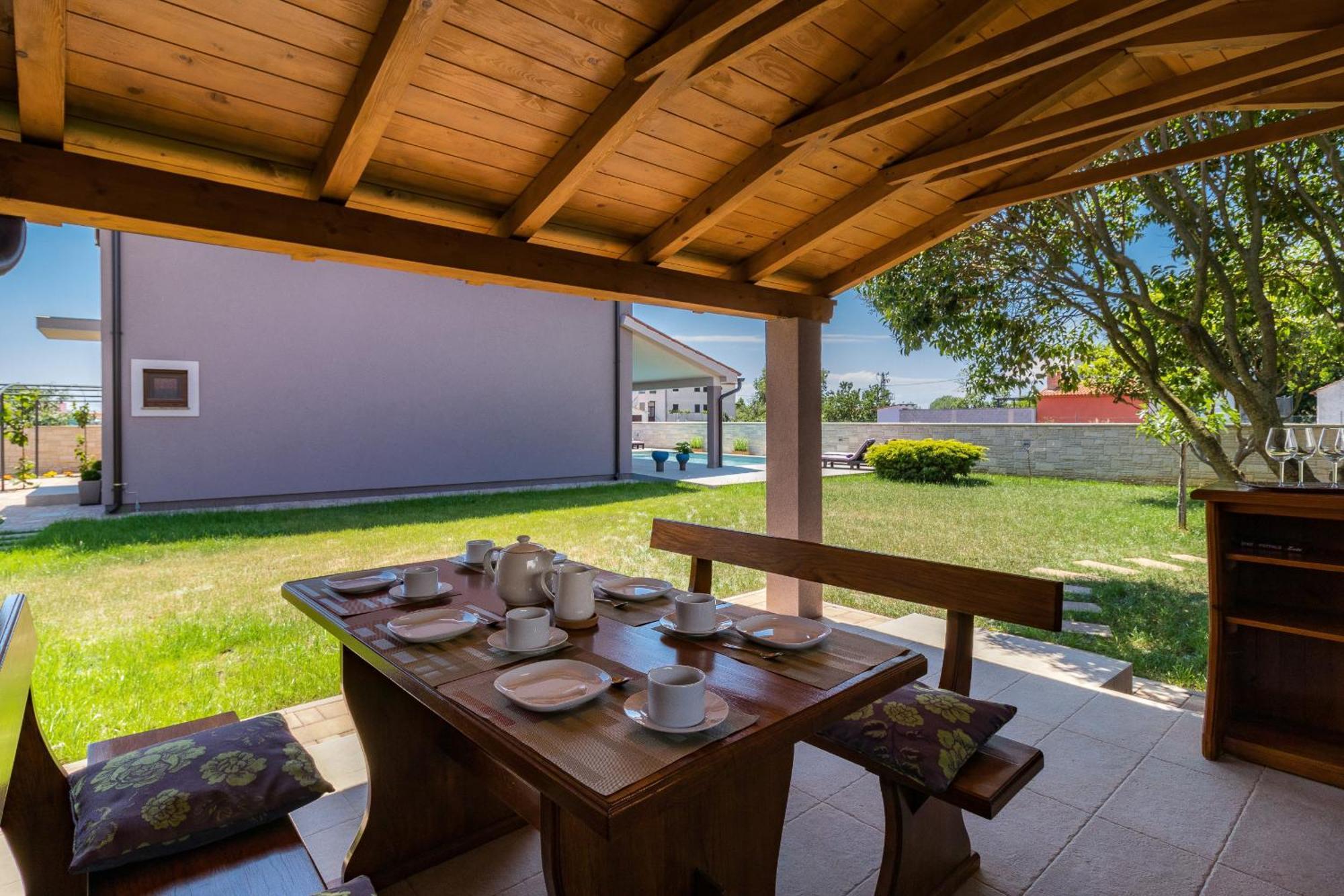 Villa Roma Near Pula For 6 People With Private Pool Jadreški Extérieur photo