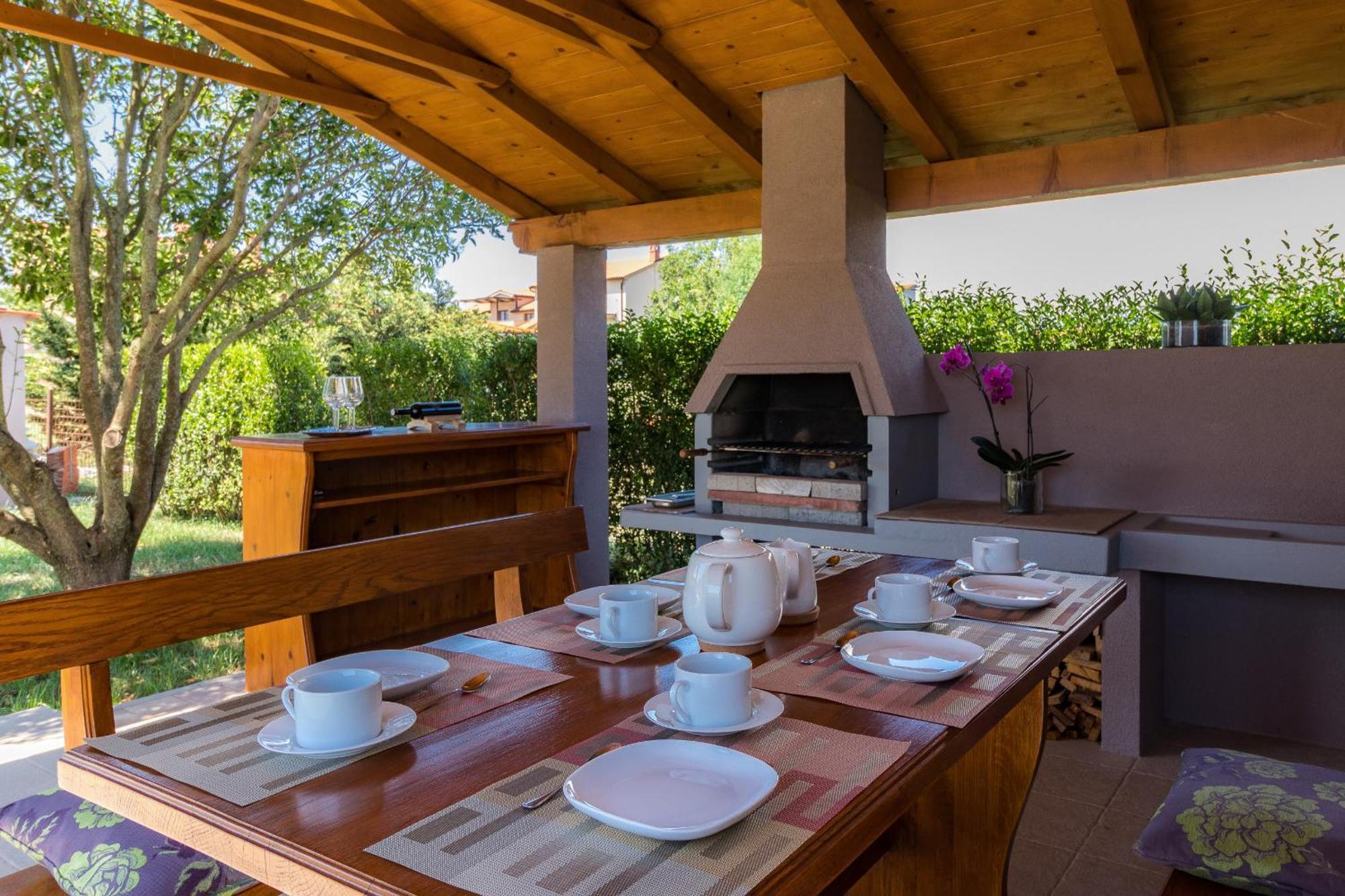Villa Roma Near Pula For 6 People With Private Pool Jadreški Extérieur photo